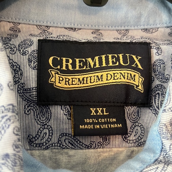 Men's XXL short sleeve casual 100% cotton button down - Picture 2 of 5